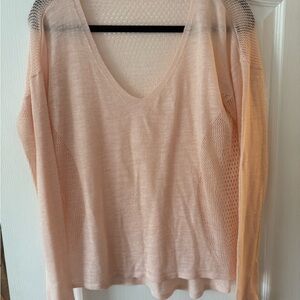 Lululemon V-Neck Lightweight Knit Top